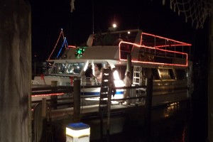 The tour boat