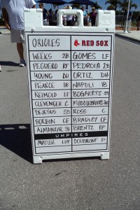 Lineups