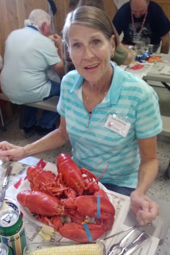 Jett in lobster heaven