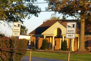 Buggy parking in Manheim