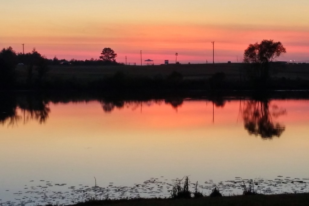 Picture Lake at sunset