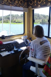 Jett at the helm