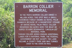 Barron Collier memorial