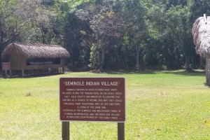 Seminole village