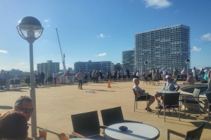 Aft deck smoking area