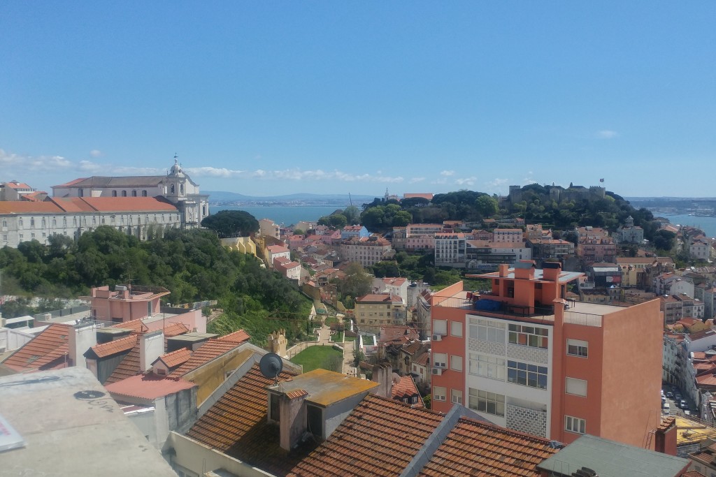 Overlooking Lisbon