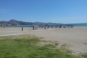 Malaga beach