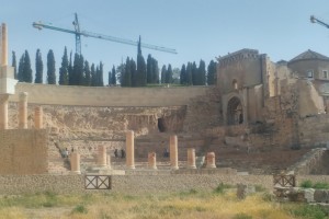 Theater from below