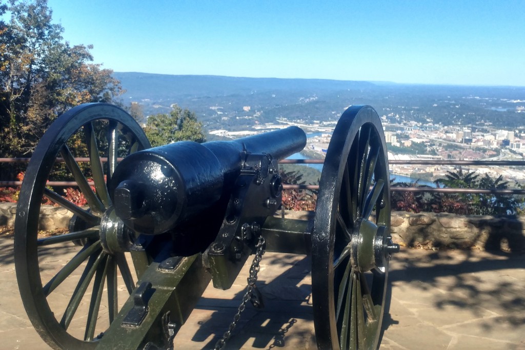 Artillery in Point Park