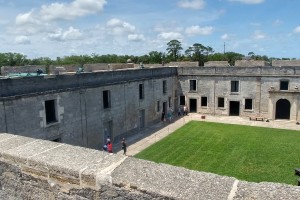 Fortress courtyard