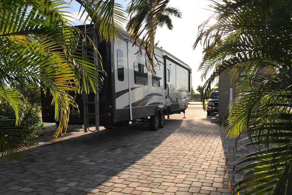 The RV at rest, photo by Joshua