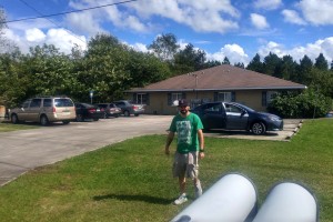 Tony, at his place in Ocala