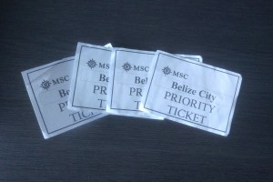 Boarding passes