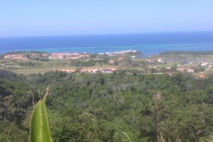 The view from Pristine Bay