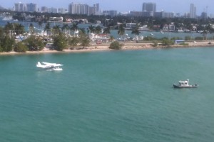 Seaplane, ready for takeoff