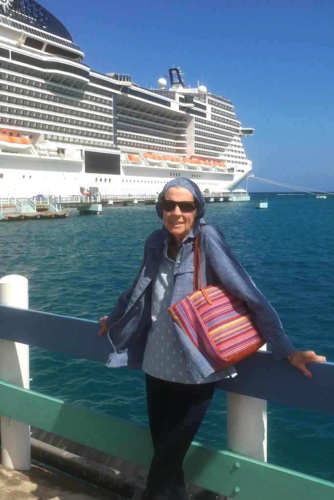 Jett going ashore in Ocho Rios