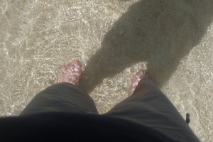 Proof that I stepped into the ocean