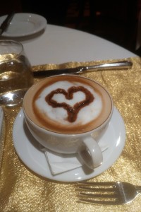 Valentine's Day cappucino