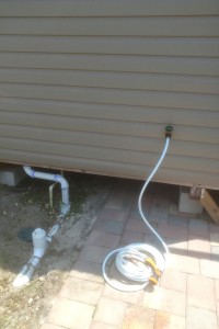 Exterior faucet